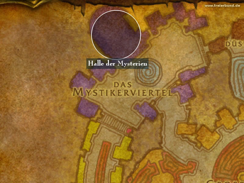 Halle der Mysterien (Hall of Mysteries) Landmark WoW World of Warcraft 