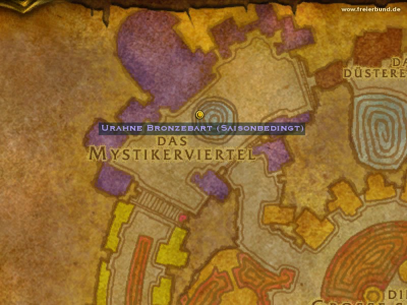 Urahne Bronzebart (Saisonbedingt) (Elder Bronzebeard) Quest NSC WoW World of Warcraft 