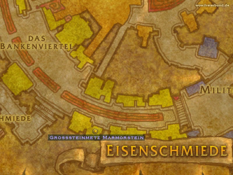 Großsteinmetz Marmorstein (Grand Mason Marblesten) Quest NSC WoW World of Warcraft 