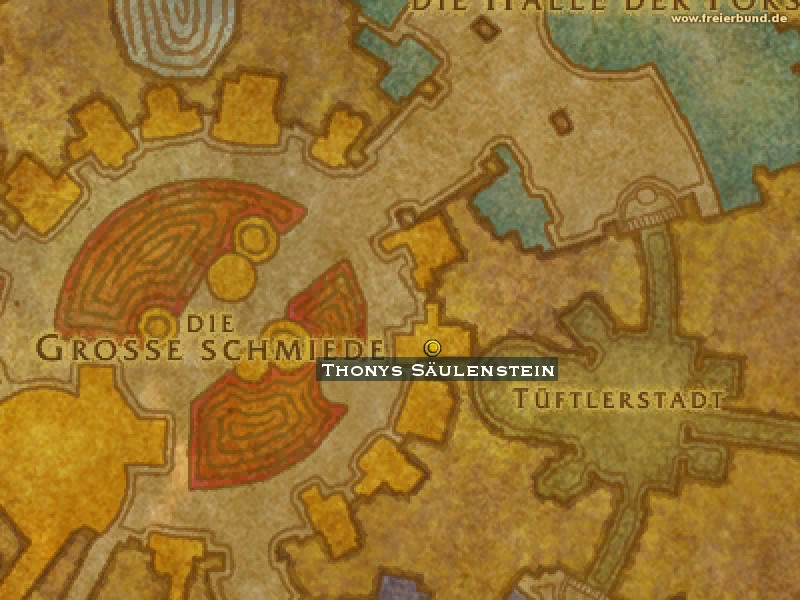 Thonys Säulenstein (Thonys Pillarstone) Trainer WoW World of Warcraft 