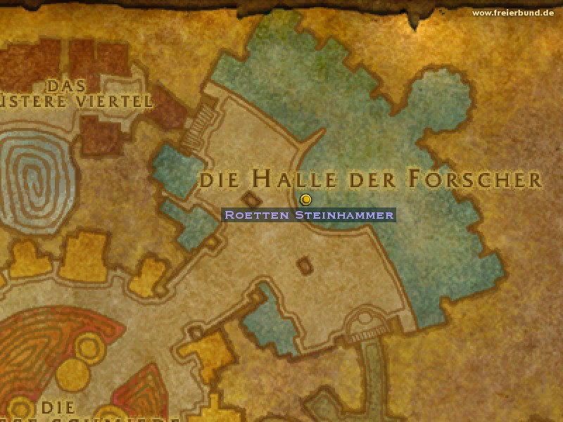 Roetten Steinhammer (Roetten Stonehammer) Quest NSC WoW World of Warcraft 