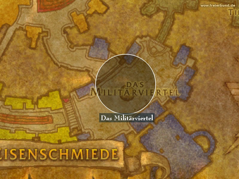 Das Militärviertel (The Military Ward) Landmark WoW World of Warcraft 