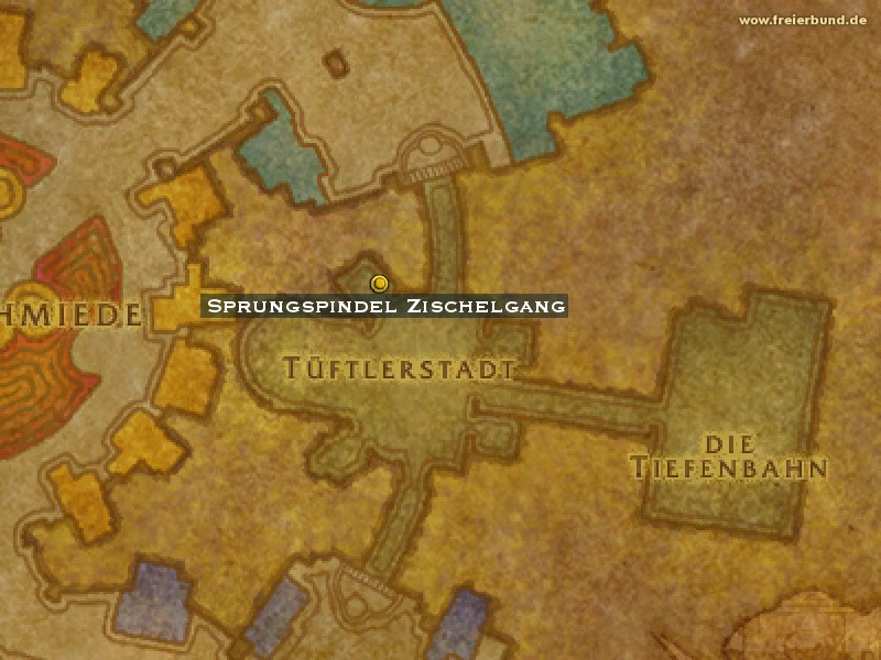 Sprungspindel Zischelgang (Springspindle Fizzlegear) Trainer WoW World of Warcraft 