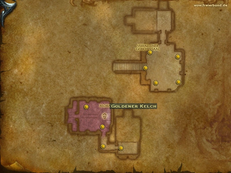 Goldener Kelch (Golden Goblet) Quest-Gegenstand WoW World of Warcraft 