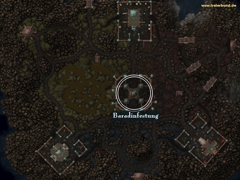 Baradinfestung (Baradin Hold) Landmark WoW World of Warcraft 
