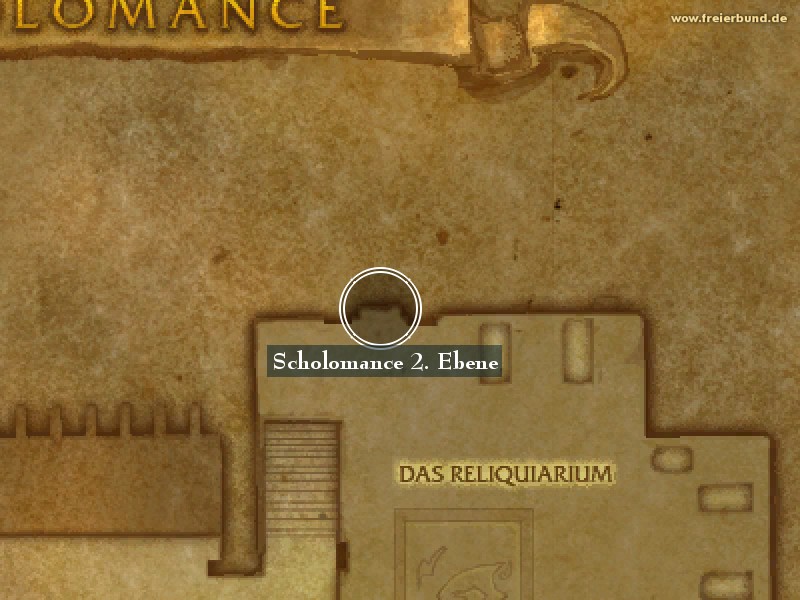 Scholomance 2. Ebene (Scholomance 2. Level) Landmark WoW World of Warcraft 