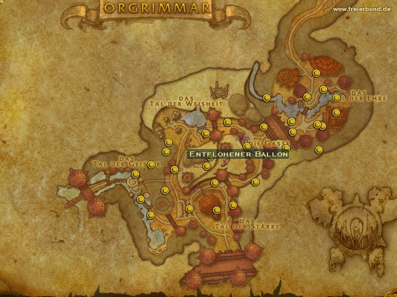 Entflohener Ballon (Windswept Balloon) Quest-Gegenstand WoW World of Warcraft 