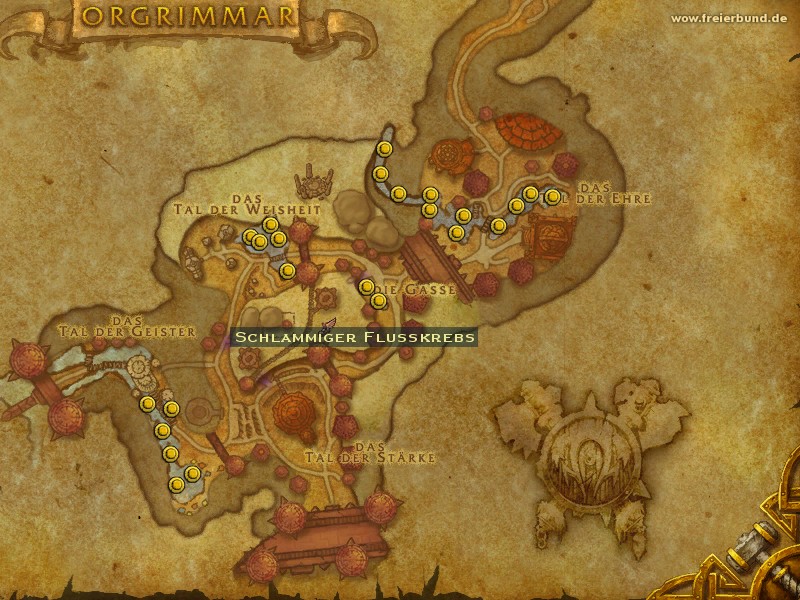 Schlammiger Flusskrebs (Muddy Crawfish) Quest-Gegenstand WoW World of Warcraft 