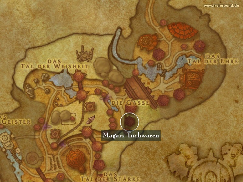 Magars Tuchwaren (Magar's Cloth Goods) Landmark WoW World of Warcraft 