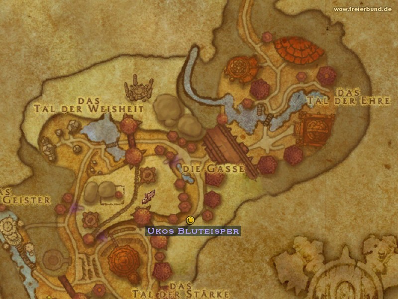 Ukos Bluteisper (Ukos Bloodwhisper) Quest NSC WoW World of Warcraft 