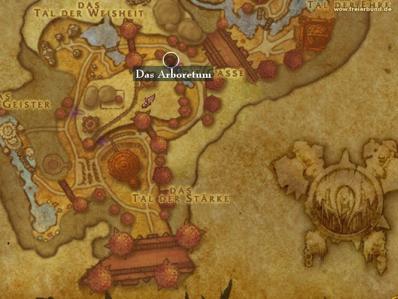 Das Arboretum (The Arboretum) Landmark WoW World of Warcraft 