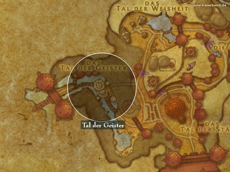 Tal der Geister (Valley of Spirits) Landmark WoW World of Warcraft 