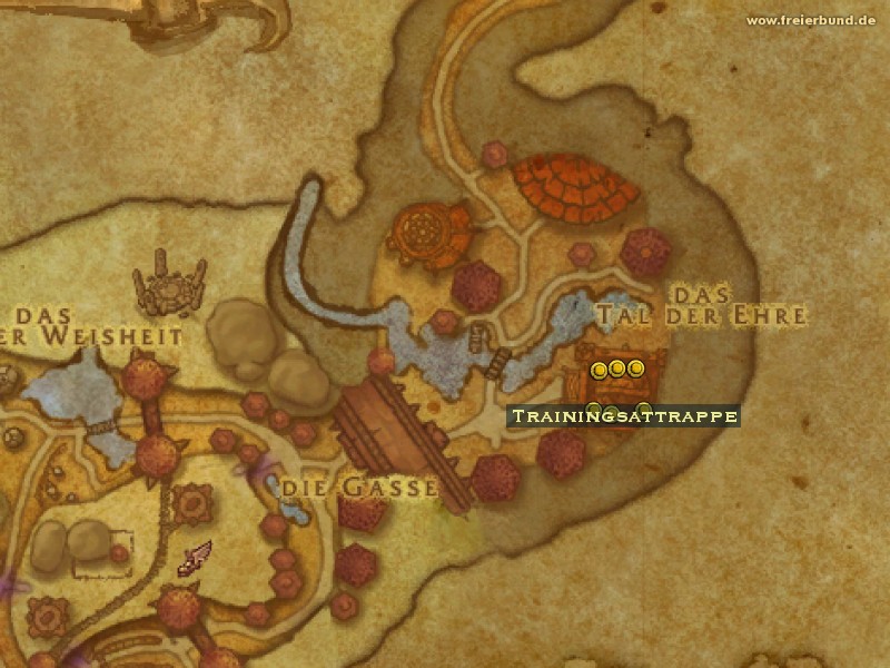 Trainingsattrappe (Hellfire Training Dummy) Quest-Gegenstand WoW World of Warcraft 