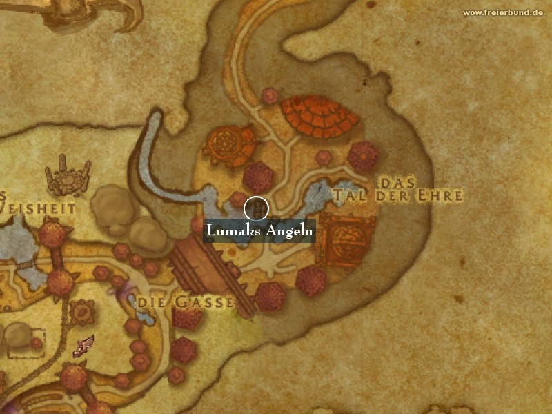 Lumaks Angeln (Lumak's Fishing) Landmark WoW World of Warcraft 