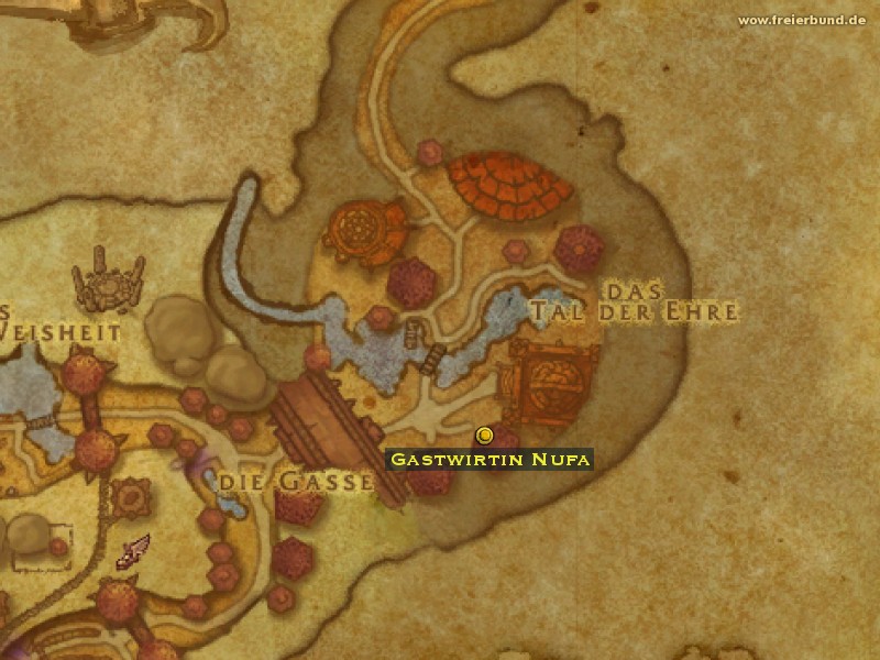 Gastwirtin Nufa (Innkeeper Nufa) Händler/Handwerker WoW World of Warcraft 
