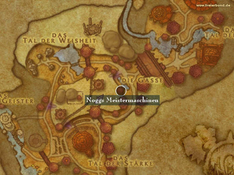 Noggs Meistermaschinen (Nogg's Machine Shop) Landmark WoW World of Warcraft 