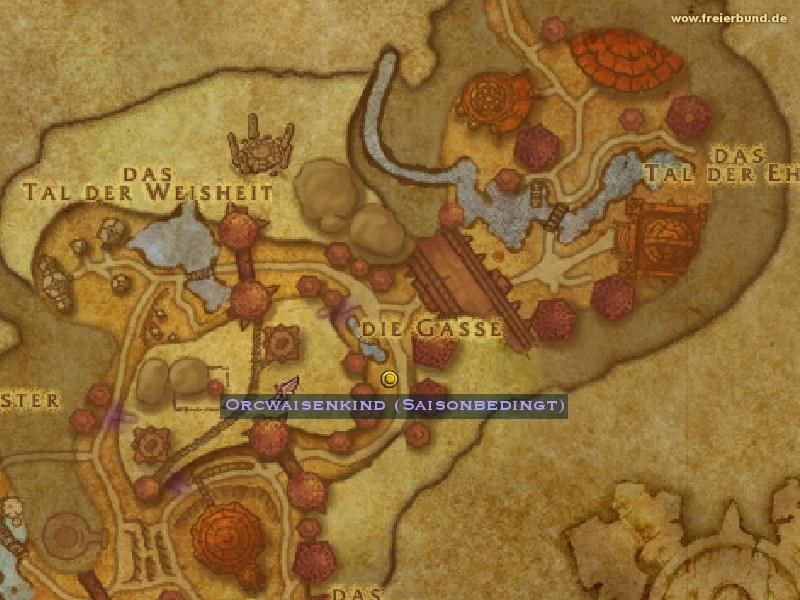 Orcwaisenkind (Saisonbedingt) (Orcish Orphan) Quest NSC WoW World of Warcraft 
