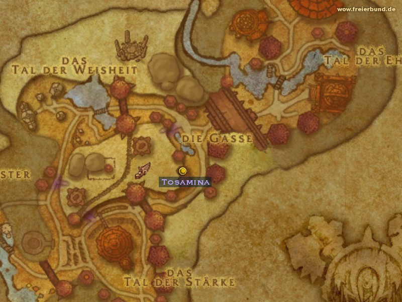 Tosamina (Tosamina) Quest NSC WoW World of Warcraft 