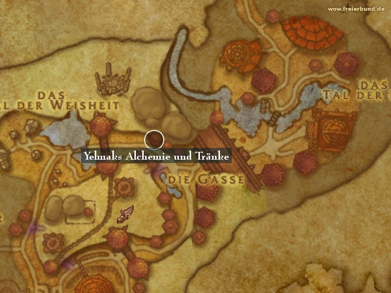 Yelmaks Alchemie und Tränke (Yelmak's Alchemy & Potions) Landmark WoW World of Warcraft 