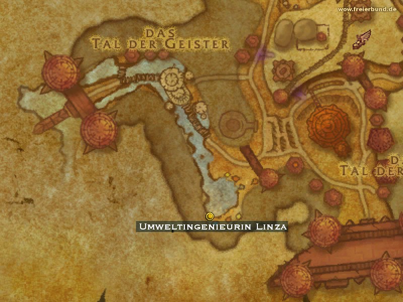 Umweltingenieurin Linza (Environmental Engineer Linza) Trainer WoW World of Warcraft 