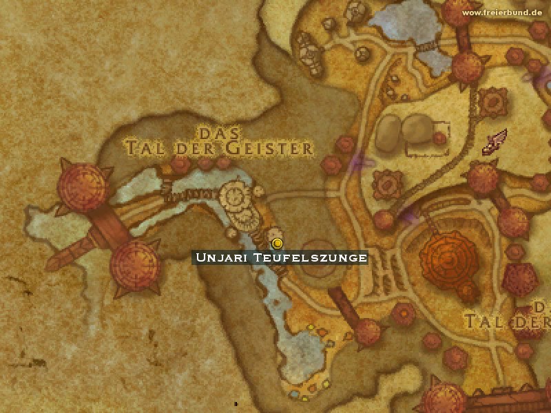 Unjari Teufelszunge (Unjari Feltongue) Trainer WoW World of Warcraft 