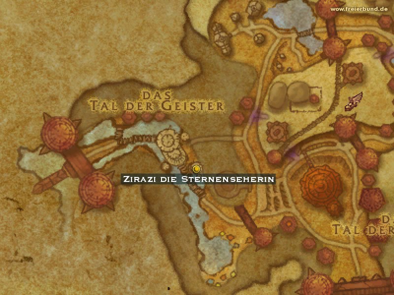 Zirazi die Sternenseherin (Zirazi the Star-Gazer) Trainer WoW World of Warcraft 