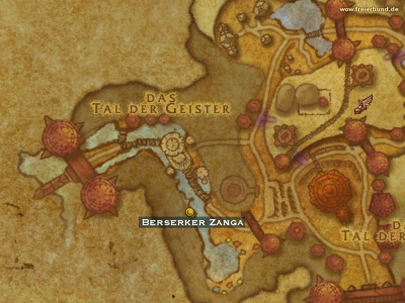 Berserker Zanga (Berserker Zanga) Trainer WoW World of Warcraft 