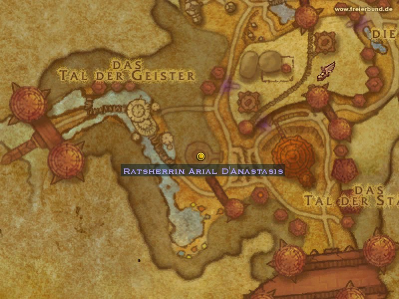 Ratsherrin Arial D'Anastasis (Councilor Arial D'Anastasis) Quest NSC WoW World of Warcraft 