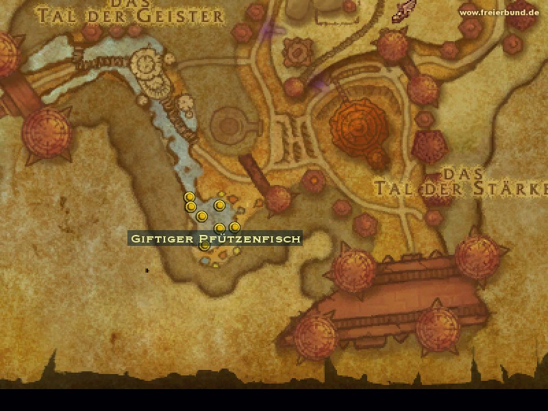 Giftiger Pfützenfisch (Toxic Puddlefish) Quest-Gegenstand WoW World of Warcraft 