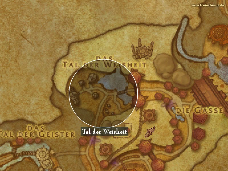 Tal der Weisheit (Valley of Wisdom) Landmark WoW World of Warcraft 
