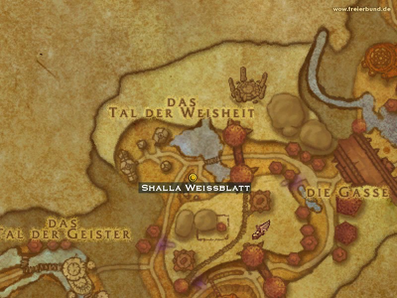 Shalla Weißblatt (Shalla Whiteleaf) Trainer WoW World of Warcraft 