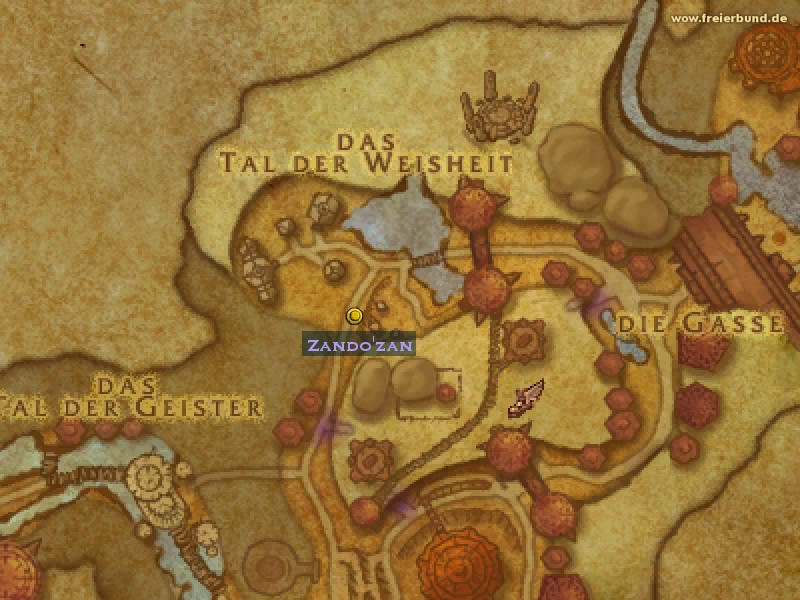 Zando'zan (Zando'zan) Quest NSC WoW World of Warcraft 