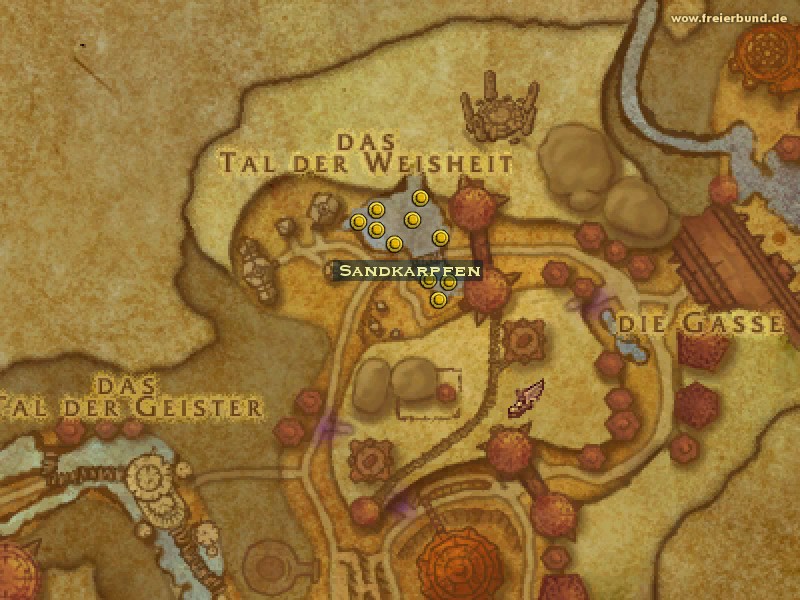 Sandkarpfen (Sandy Carp) Quest-Gegenstand WoW World of Warcraft 