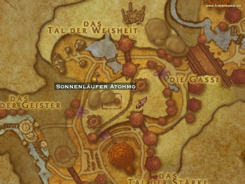 Sonnenläufer Atohmo (Sunwalker Atohmo) Trainer WoW World of Warcraft 