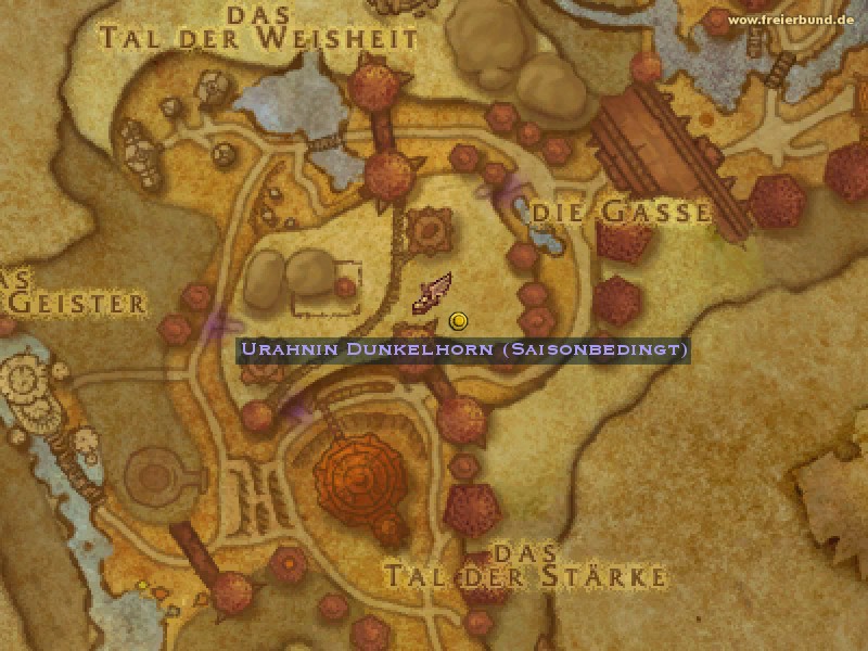 Urahnin Dunkelhorn (Saisonbedingt) (Elder Darkhorn) Quest NSC WoW World of Warcraft 