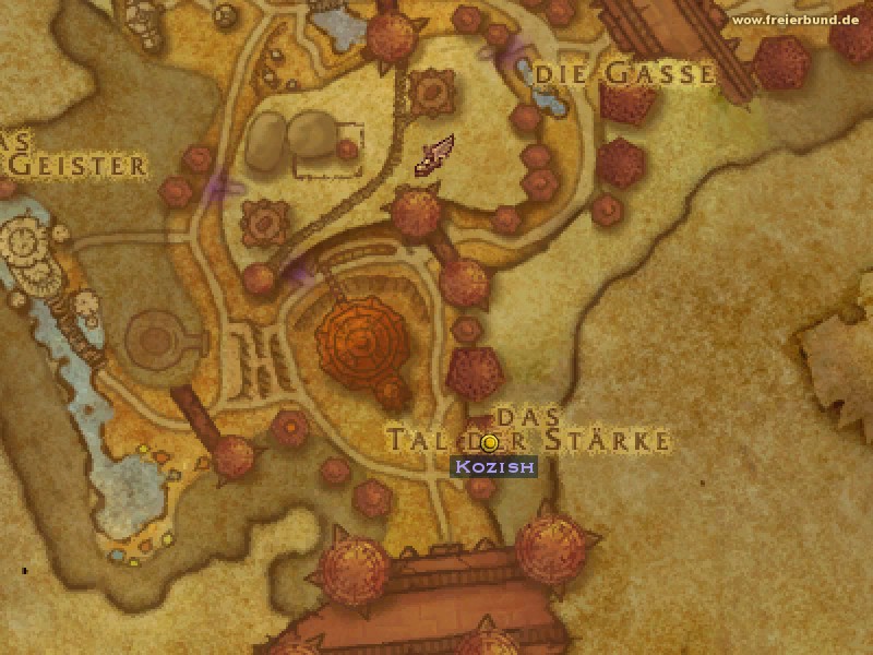 Kozish (Kozish) Quest NSC WoW World of Warcraft 