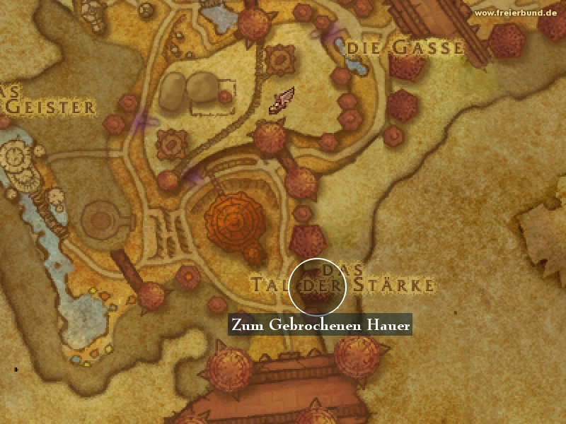 Zum Gebrochenen Hauer (The Broken Tusk) Landmark WoW World of Warcraft 