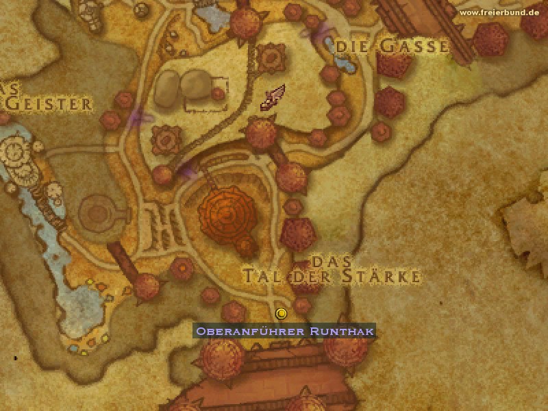 Oberanführer Runthak (Overlord Runthak) Quest NSC WoW World of Warcraft 
