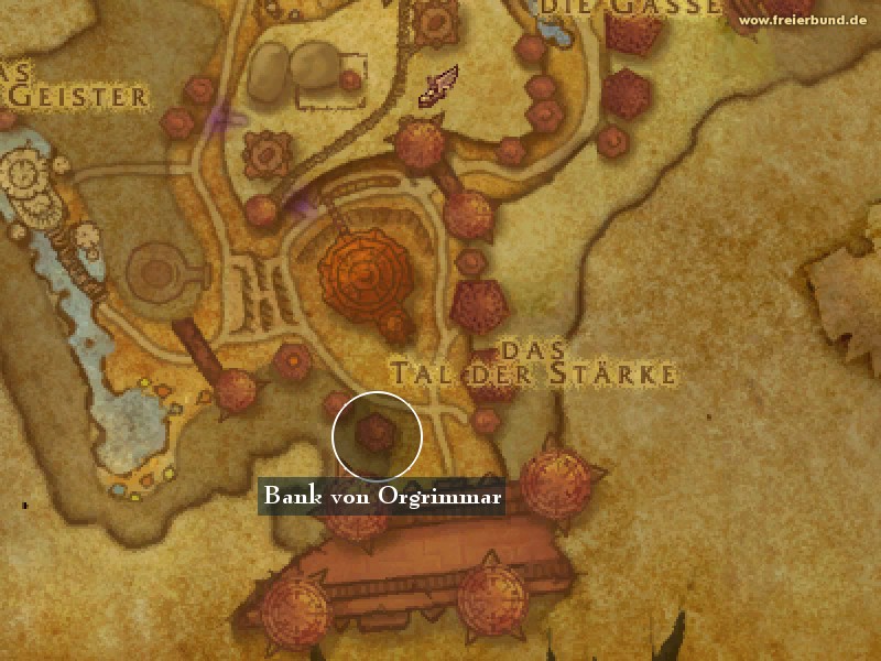 Bank von Orgrimmar (Orgrimmar Bank) Landmark WoW World of Warcraft 