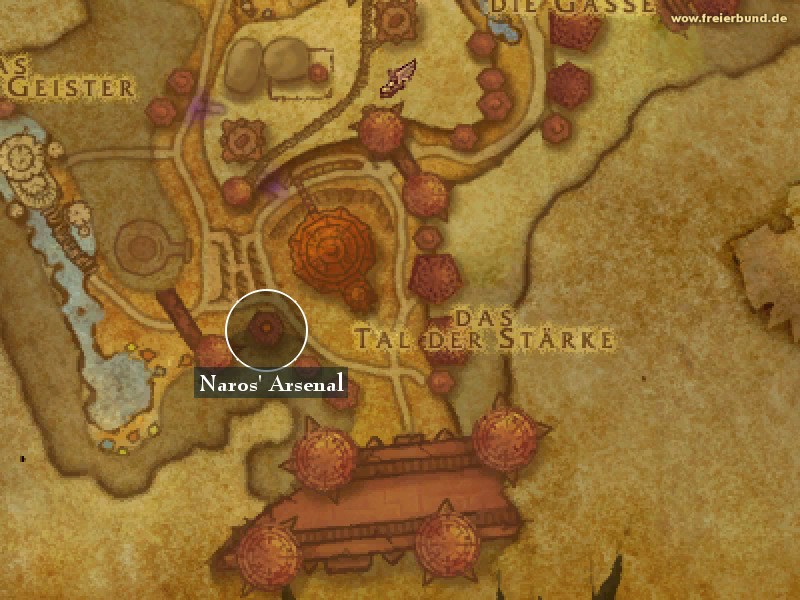 Naros' Arsenal (Naros' Arsenal) Landmark WoW World of Warcraft 