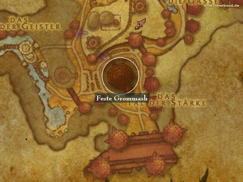 Feste Grommash (Grommash Hold) Landmark WoW World of Warcraft 