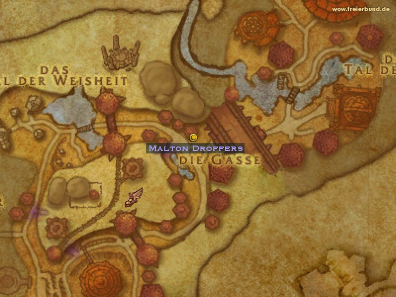 Malton Droffers (Malton Droffers) Quest NSC WoW World of Warcraft 