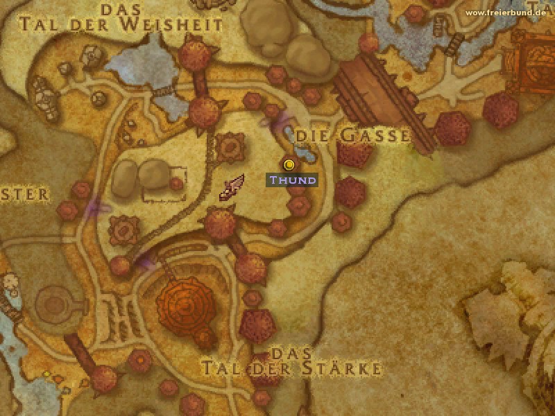 Thund (Thund) Quest NSC WoW World of Warcraft 