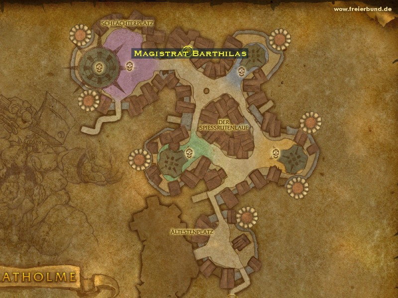 Magistrat Barthilas (Magistrate Barthilas) Monster WoW World of Warcraft 