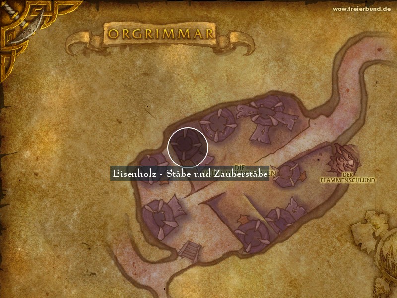 Eisenholz - Stäbe und Zauberstäbe (Ironwood Staves & Wands) Landmark WoW World of Warcraft 