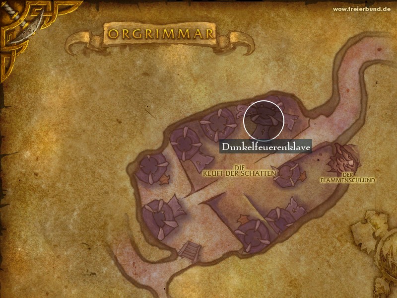 Dunkelfeuerenklave (Darkfire Enclave) Landmark WoW World of Warcraft 