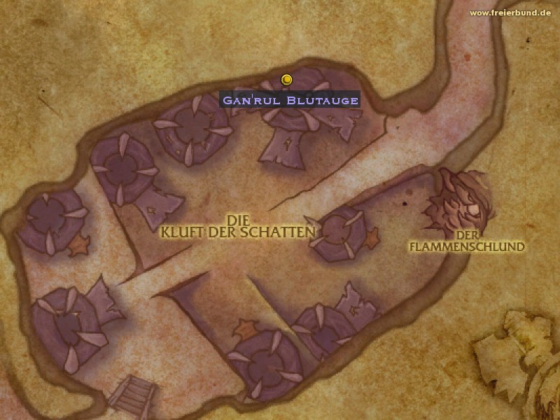 Gan'rul Blutauge (Gan'rul Bloodeye) Quest NSC WoW World of Warcraft 