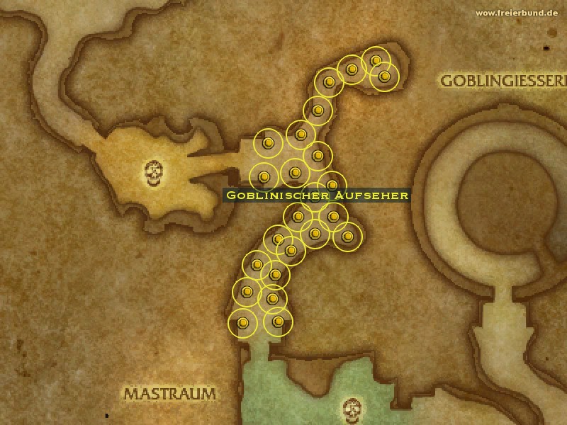 Goblinischer Aufseher (Goblin Overseer) Monster WoW World of Warcraft 