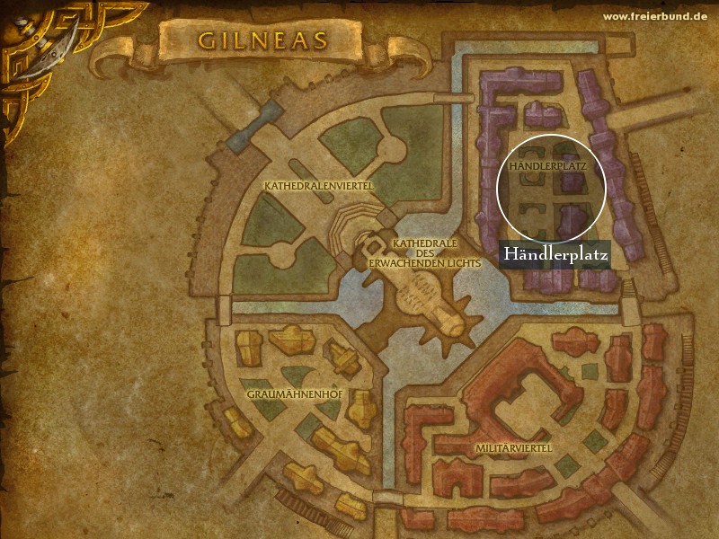 Händlerplatz (Merchant Square) Landmark WoW World of Warcraft 
