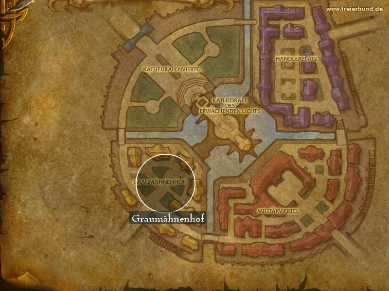 Graumähnenhof (Greymane Court) Landmark WoW World of Warcraft 